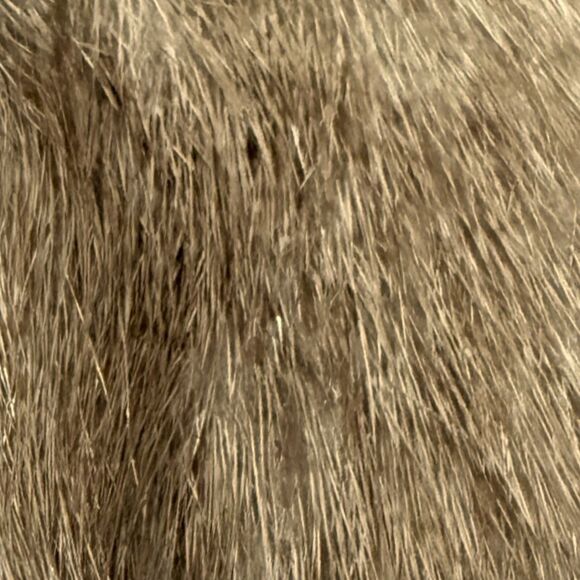 GENUINE MINK FUR COAT Vintage Full Length Autumn Haze Mink Coat Pastel Mink Coat - Picture 6 of 16